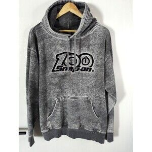 Snap-On Tools 100 Anniversary Gray Pullover Hoodie Sweatshirt XL Wild Impact
